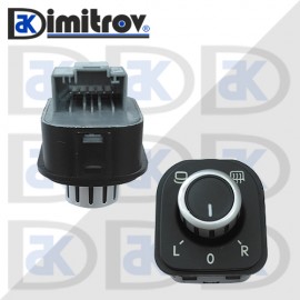 Бутон за електрически огледала Volkswagen CC EOS Golf Plus Golf Passat Sharan Tiguan Touran
